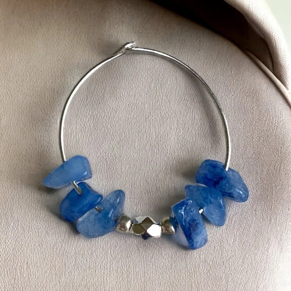 Crystal Wine Glass Charms (set of 6) - Picture 3 of 7